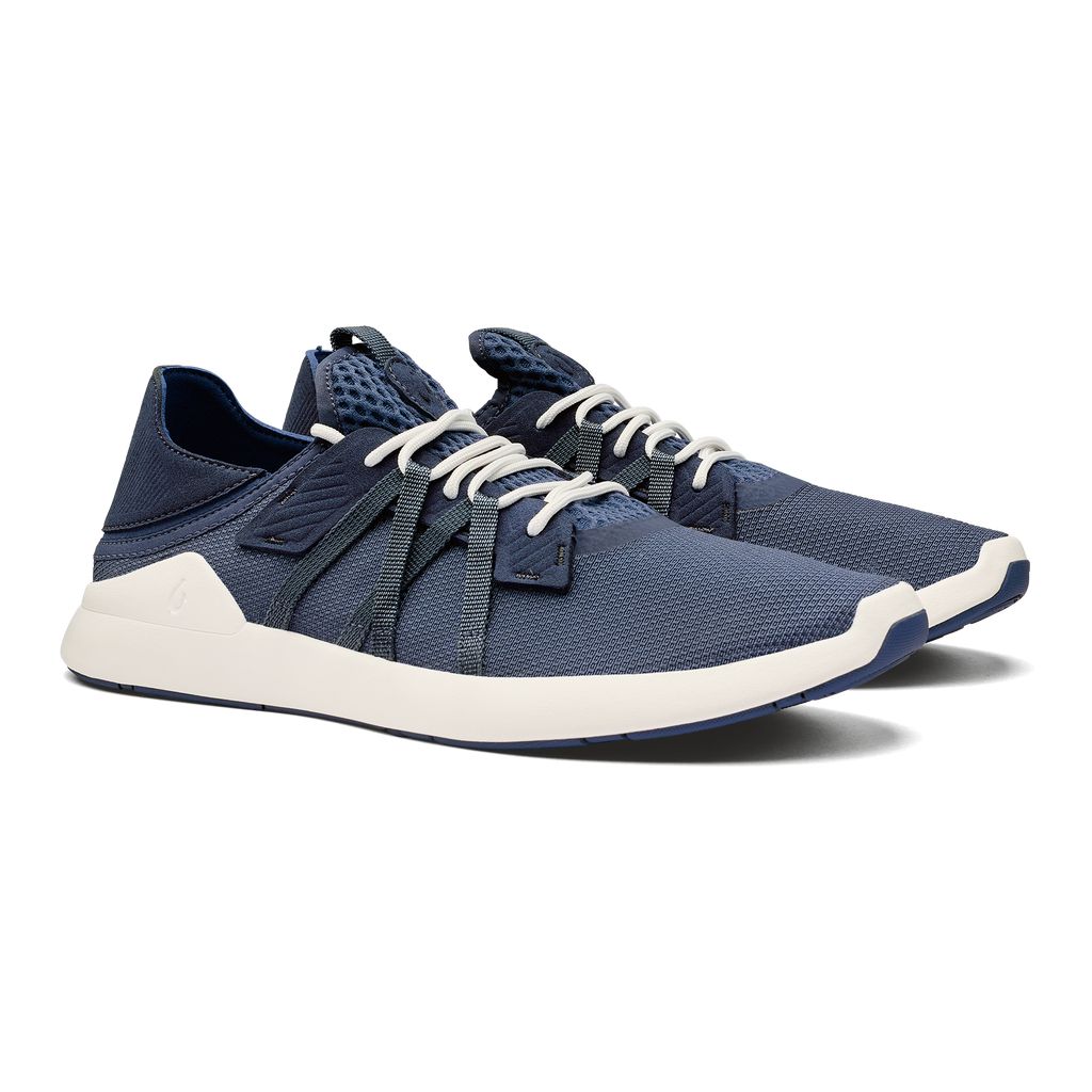 Men's Olukai Holo Sneakers Indigo | KLBPUOT-71