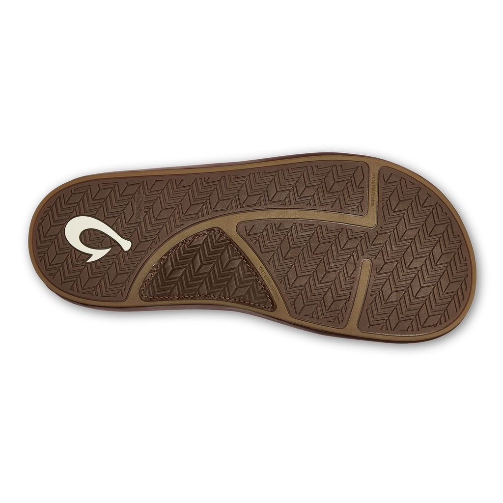 Men's Olukai Ilikai Sandals Brown | ODWAYNE-75