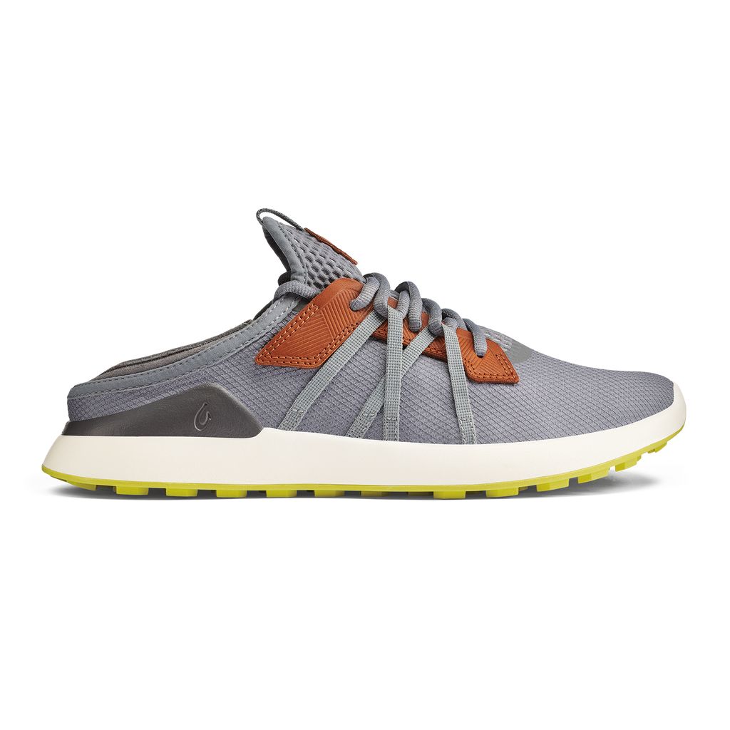 Men's Olukai Kapalua Golf Shoes Grey | MUERTYN-78