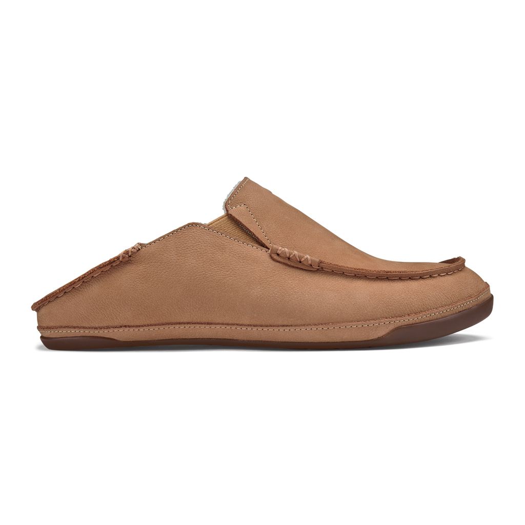 Men's Olukai Kīpuka Hulu Slippers Beige | LWNSBVM-28