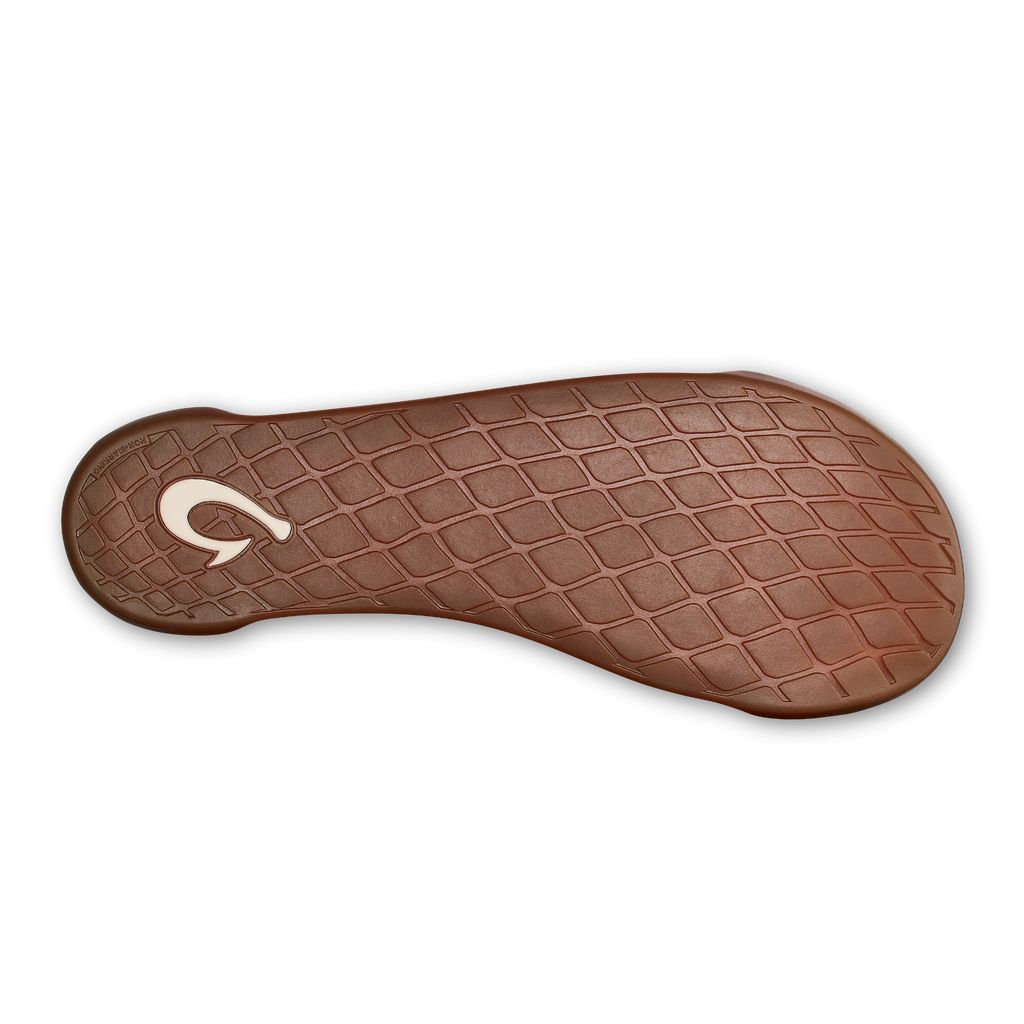 Men's Olukai Kīpuka Hulu Slippers Beige | LWNSBVM-28