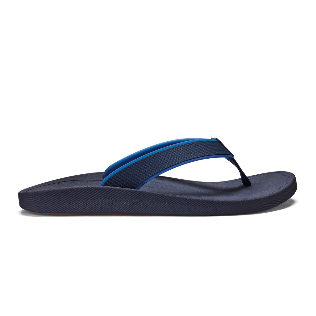 Men\'s Olukai Kōko o Sandals Blue | TYWPAZL-29