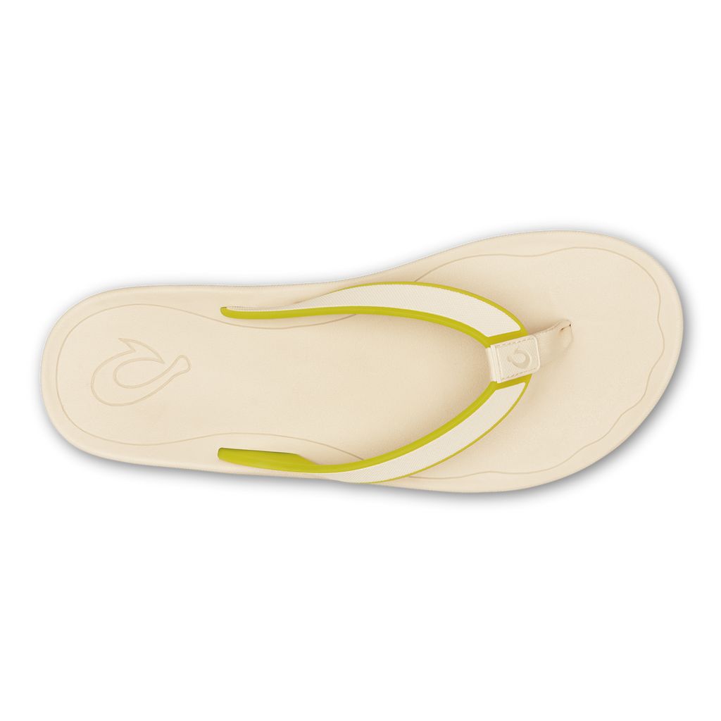 Men's Olukai Kōko o Sandals White | VTERGXM-90