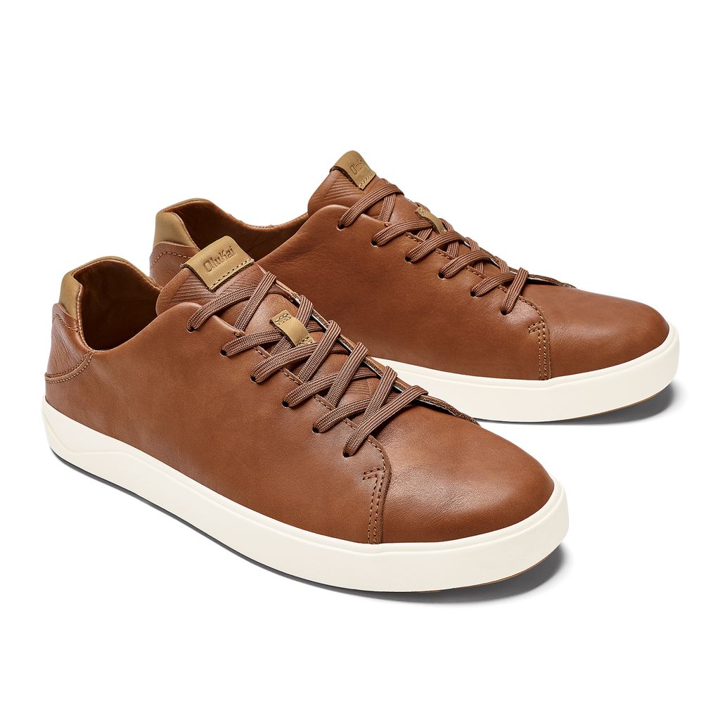 Men's Olukai Lae ahi Lī Ili Sneakers Brown | CMXVBKR-81