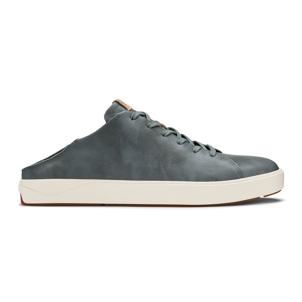 Men's Olukai Lae ahi Lī Ili Sneakers Grey | XBEPVKF-72