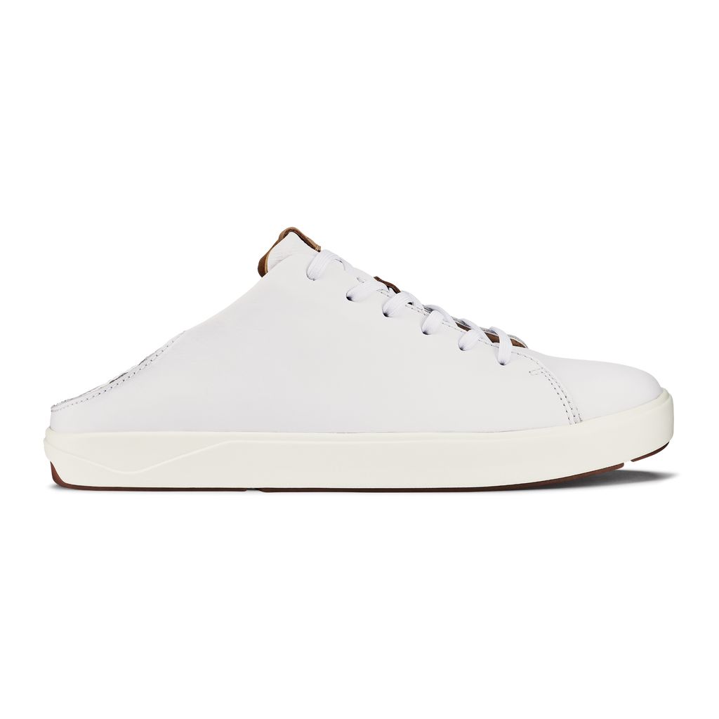 Men's Olukai Lae ahi Lī Ili Sneakers White | FGZLOEI-35