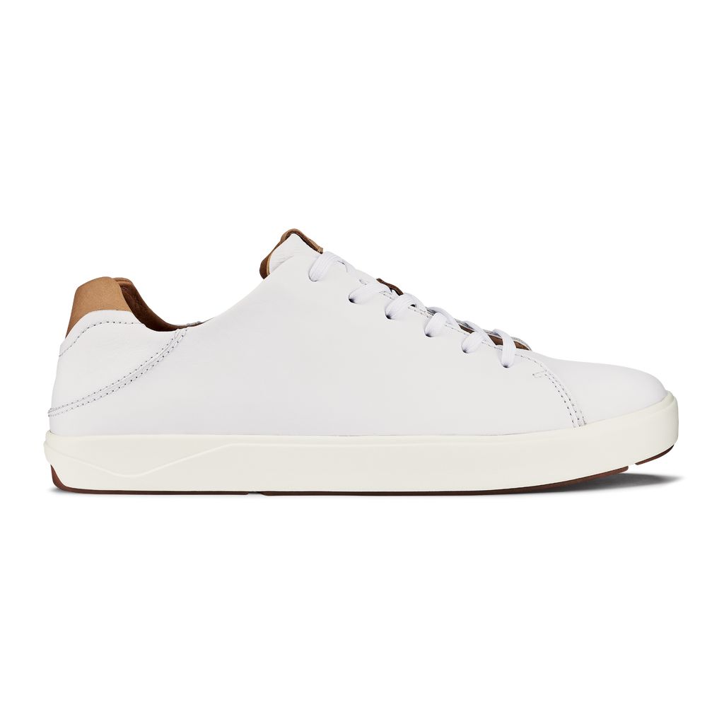 Men\'s Olukai Lae ahi Lī Ili Sneakers White | FGZLOEI-35