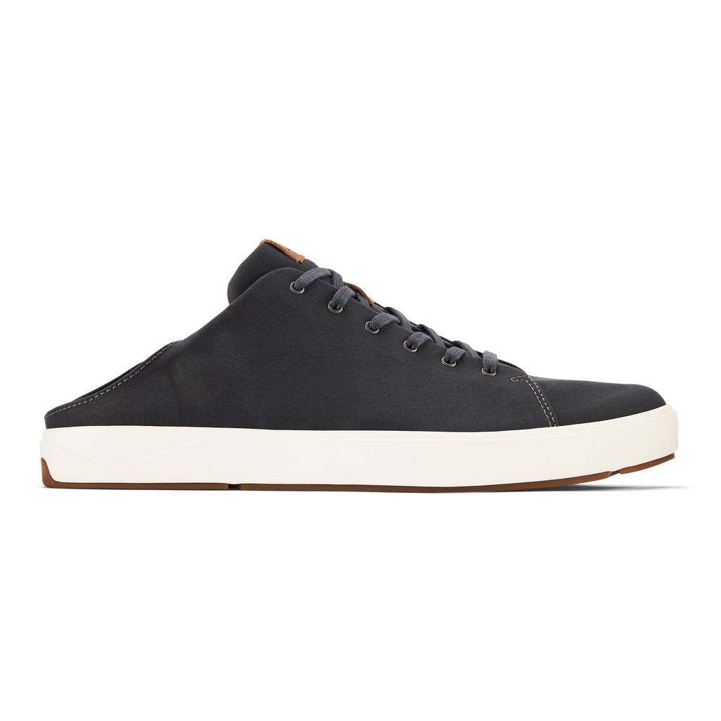 Men's Olukai Lae ahi Lī Sneakers Black | QSNBIRP-43