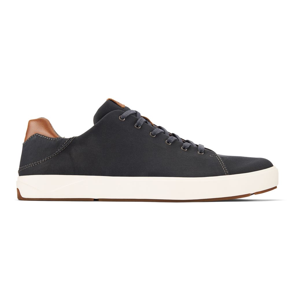 Men\'s Olukai Lae ahi Lī Sneakers Black | QSNBIRP-43