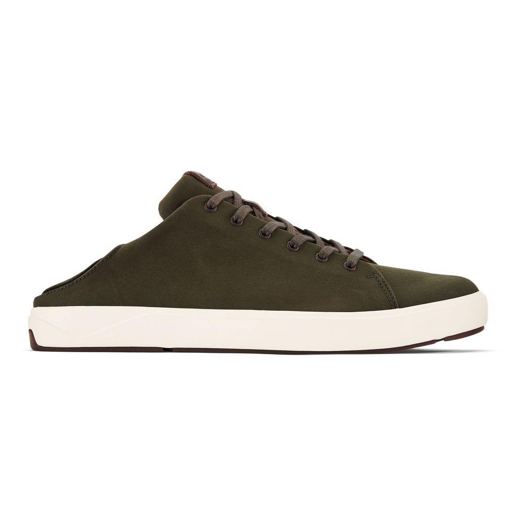 Men's Olukai Lae ahi Lī Sneakers Dark Brown | MZUKLDH-91