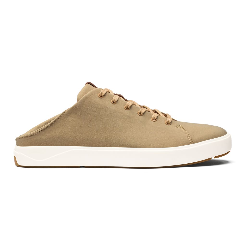 Men's Olukai Lae ahi Lī Sneakers Khaki | FWQAODR-57