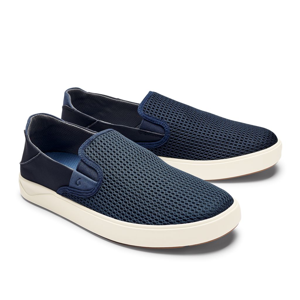 Men's Olukai Lae ahi Sneakers Blue | MAYGCNF-29