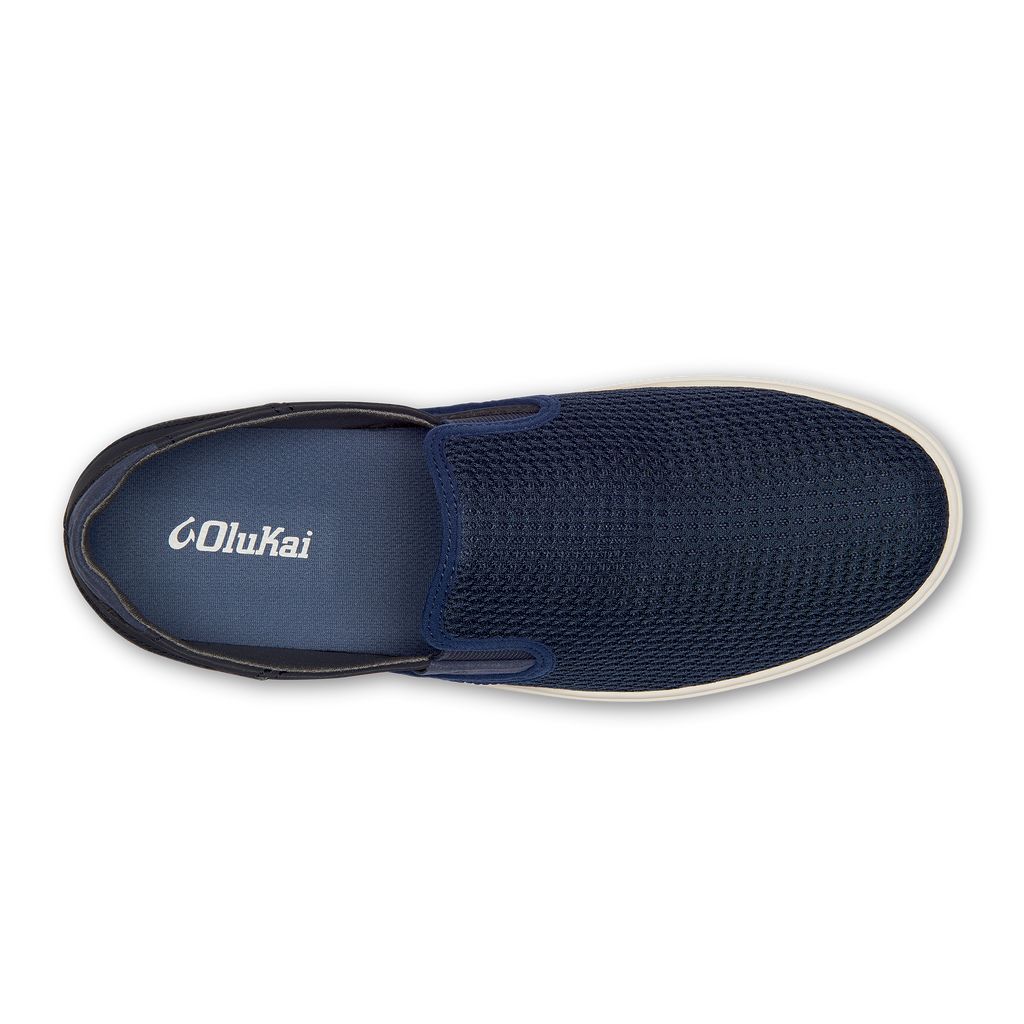 Men's Olukai Lae ahi Sneakers Blue | MAYGCNF-29