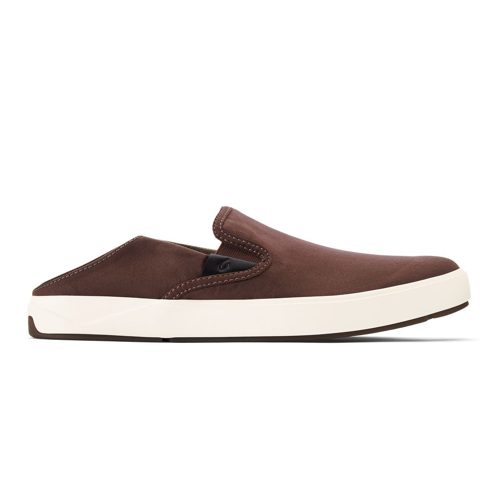 Men's Olukai Lae ahi Sneakers Coffee | QWIADGN-10