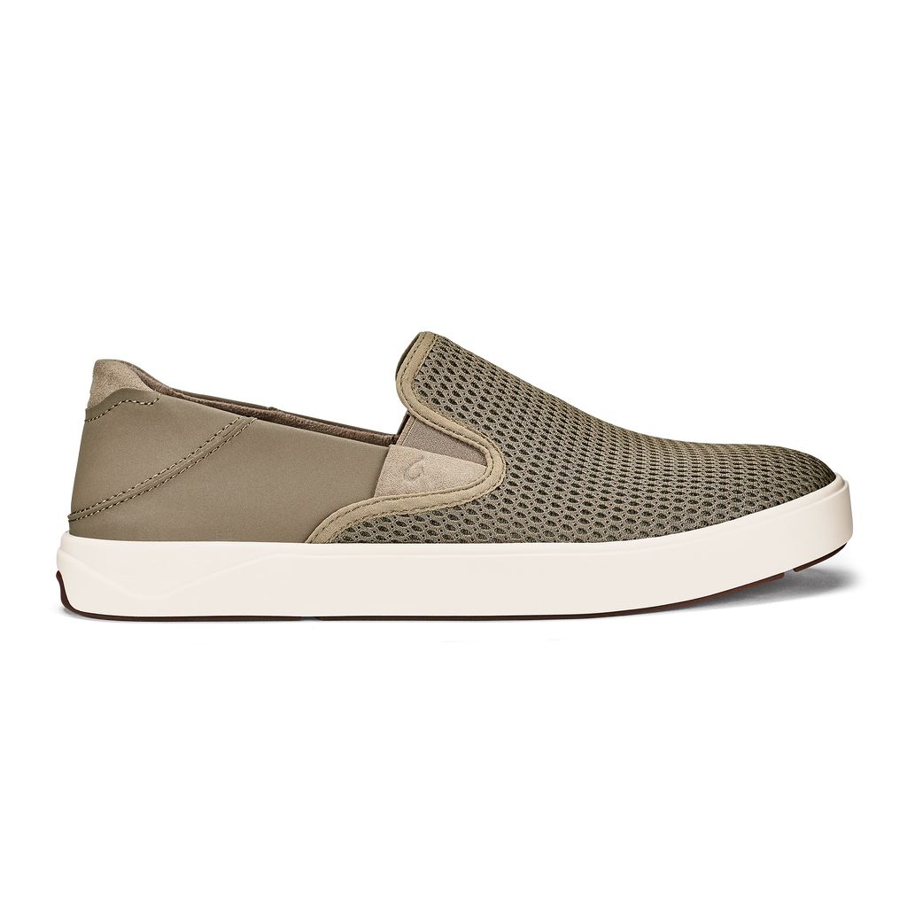 Men\'s Olukai Lae ahi Sneakers Grey | INXGCTM-93