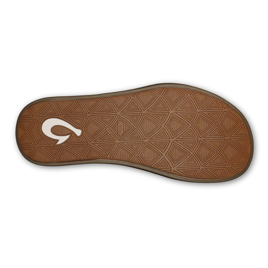 Men's Olukai Maha Sandals Brown | KMBUFTD-35