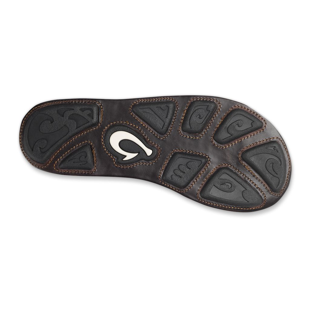 Men's Olukai Mea Ola Sandals Brown | NKLCEFR-91