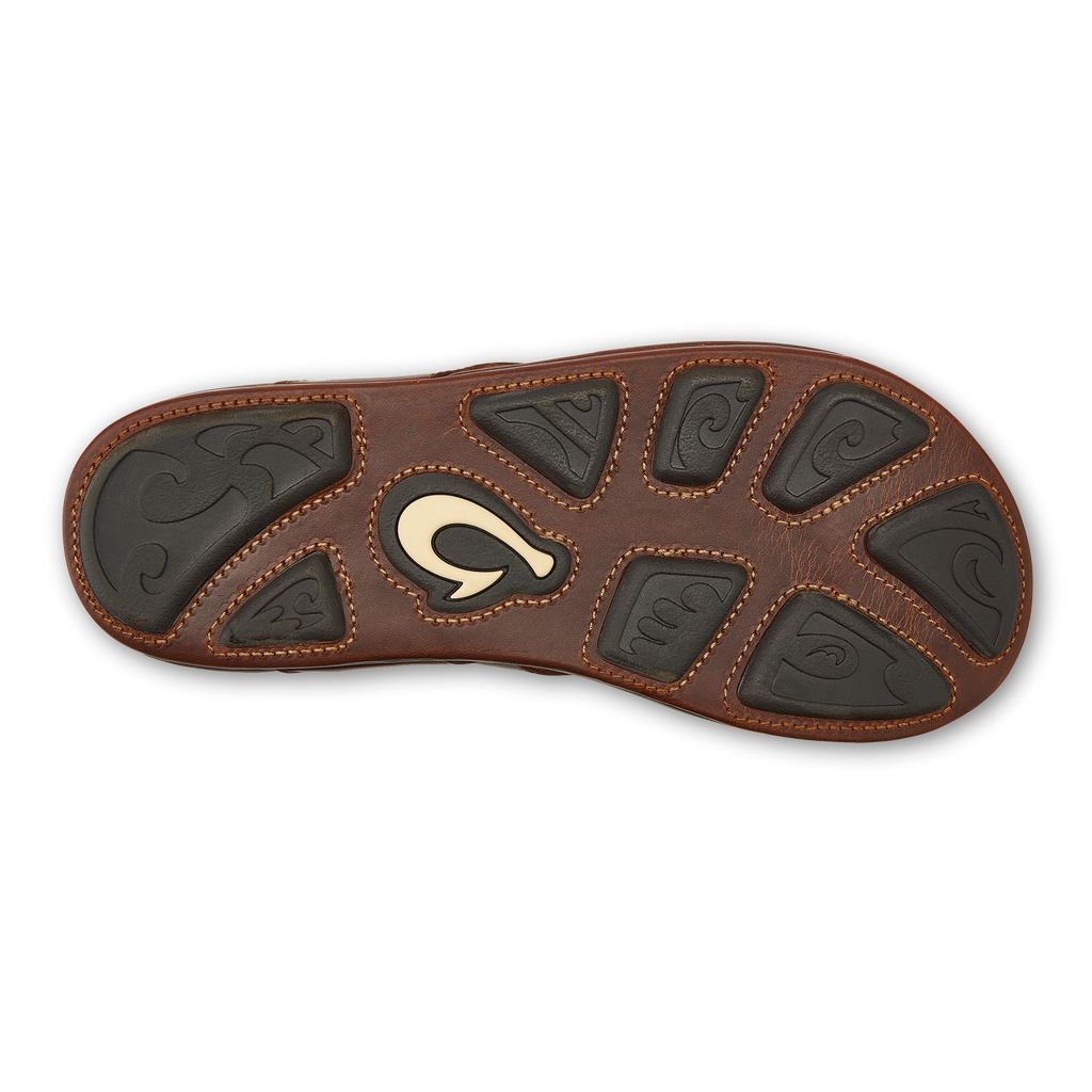 Men's Olukai Mekila Sandals Beige | URGDYAP-87