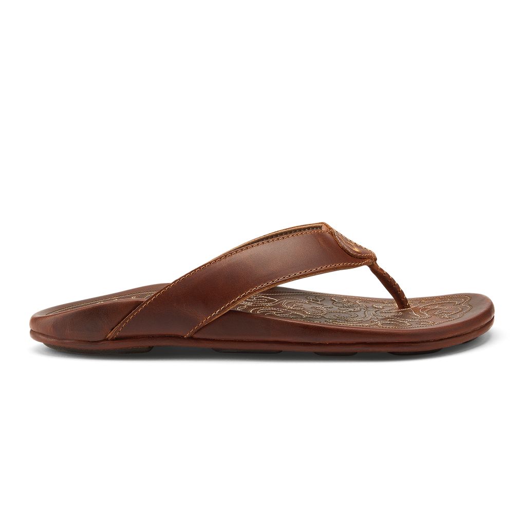 Men\'s Olukai Mekila Sandals Beige | URGDYAP-87