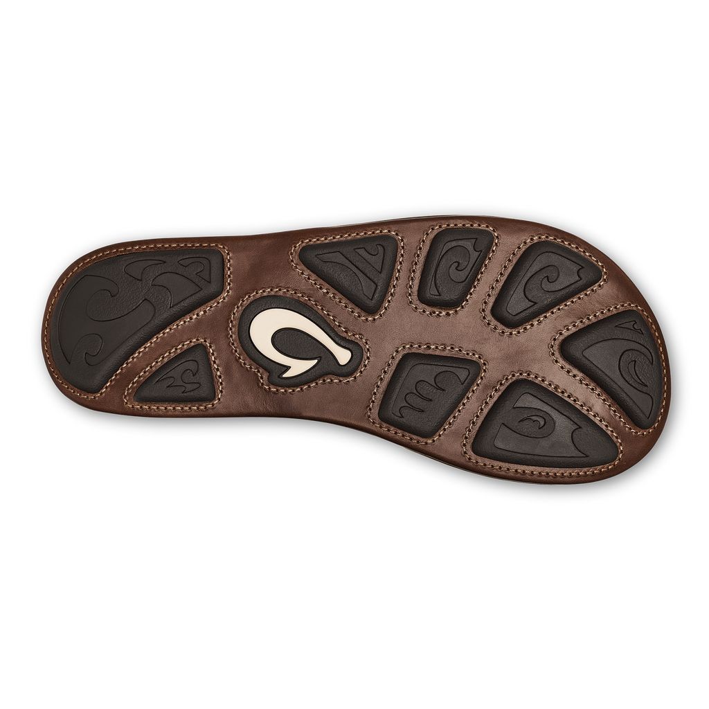 Men's Olukai Mekila Sandals Grey | SQFOHDI-37