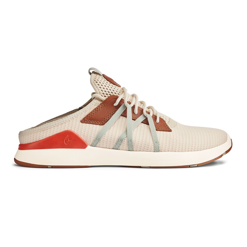 Men's Olukai Mio Lī Sneakers Beige | BIHSXMY-69