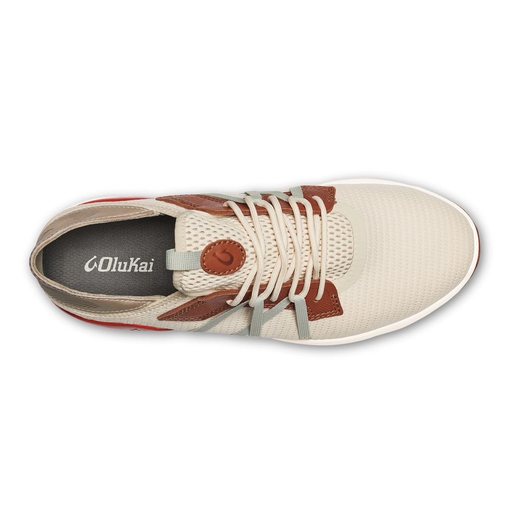 Men's Olukai Mio Lī Sneakers Beige | BIHSXMY-69