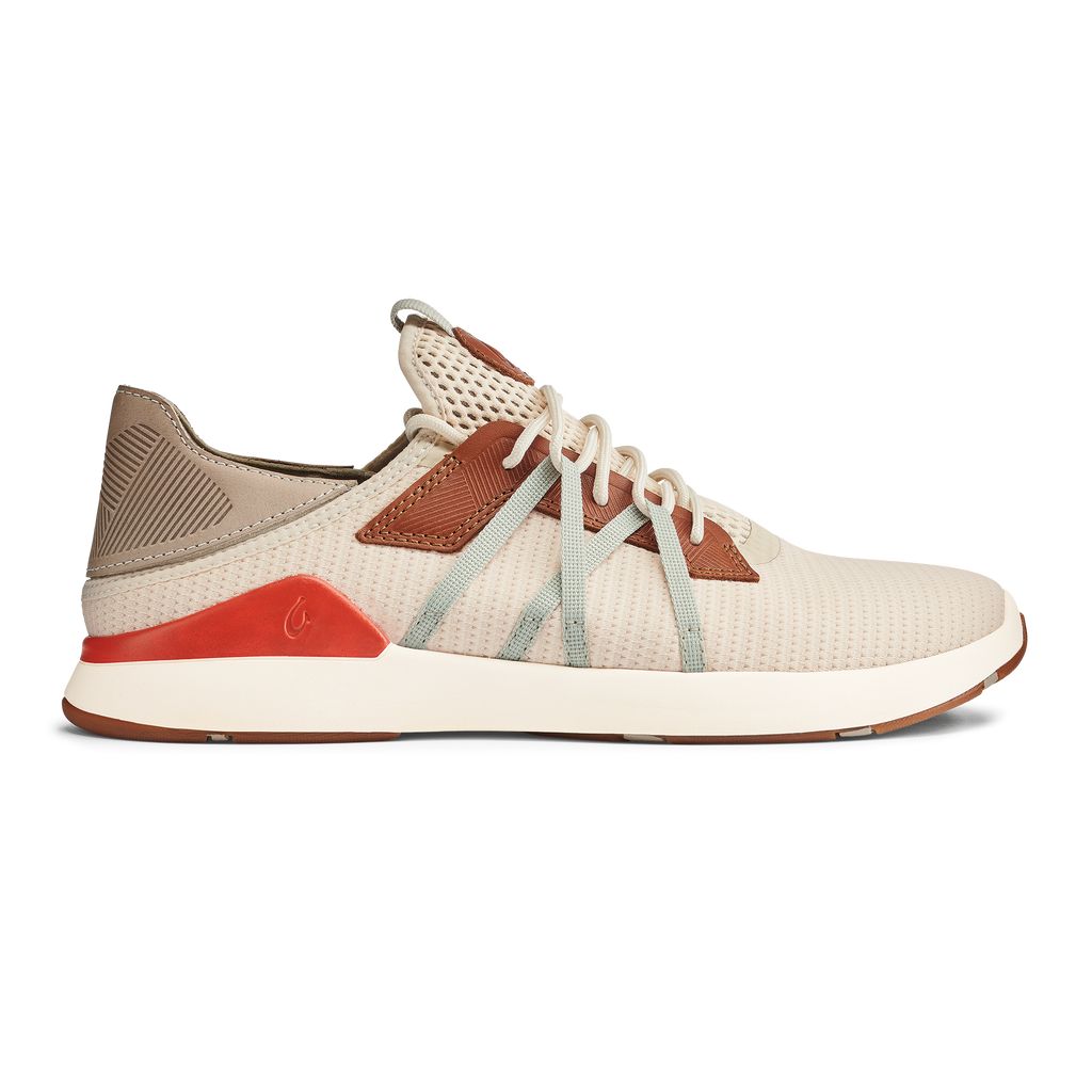 Men\'s Olukai Mio Lī Sneakers Beige | BIHSXMY-69