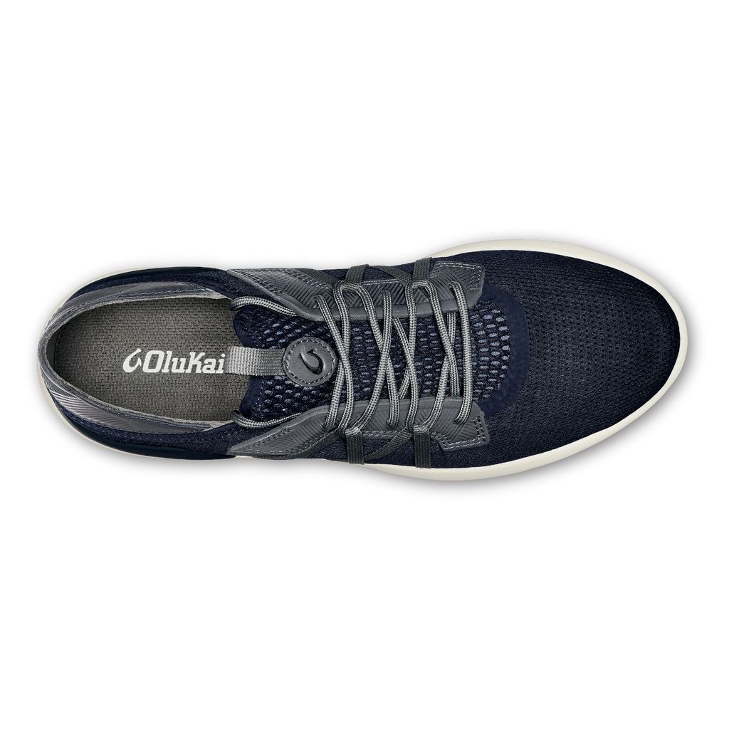 Men's Olukai Mio Lī Sneakers Blue | RPKUQCW-86