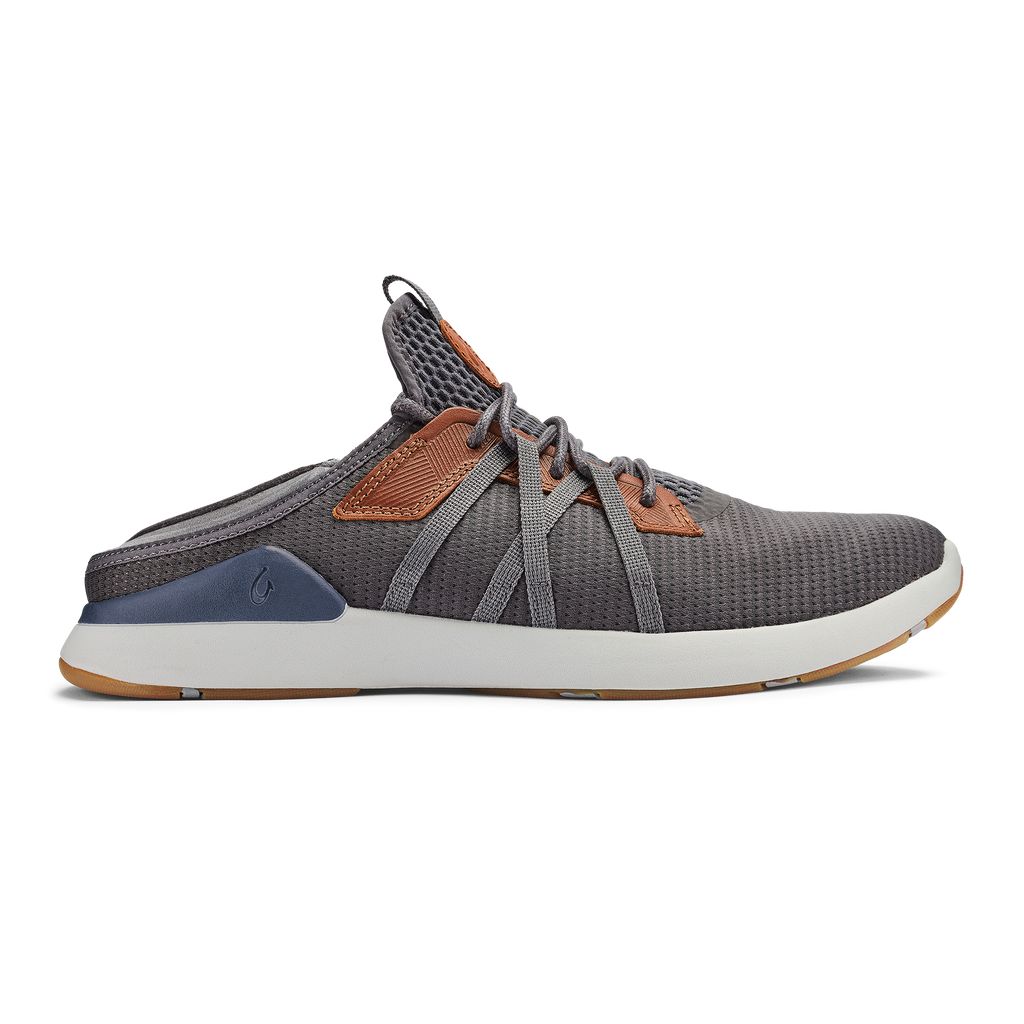 Men's Olukai Mio Lī Sneakers Indigo | STJQKRN-80