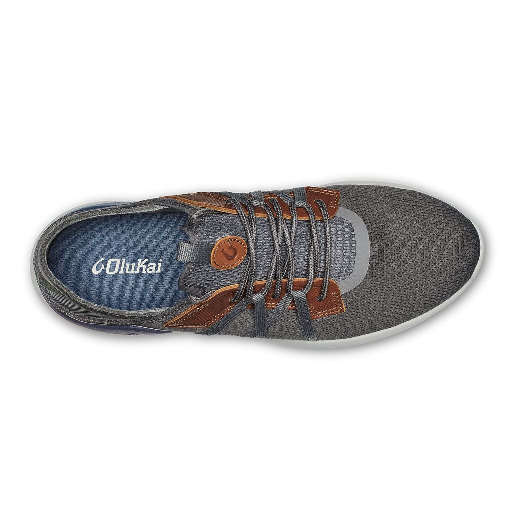 Men's Olukai Mio Lī Sneakers Indigo | STJQKRN-80