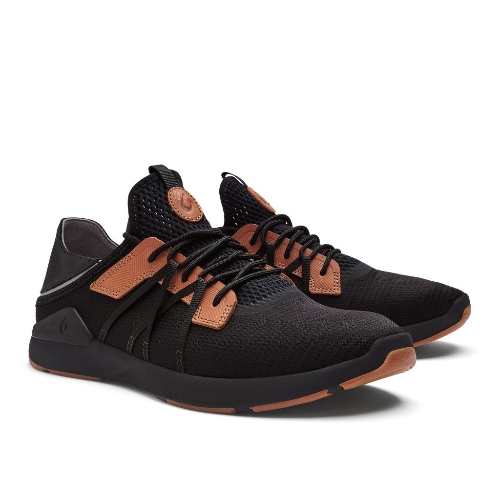 Men's Olukai Mio Lī Sneakers Orange | UXSJLHA-32