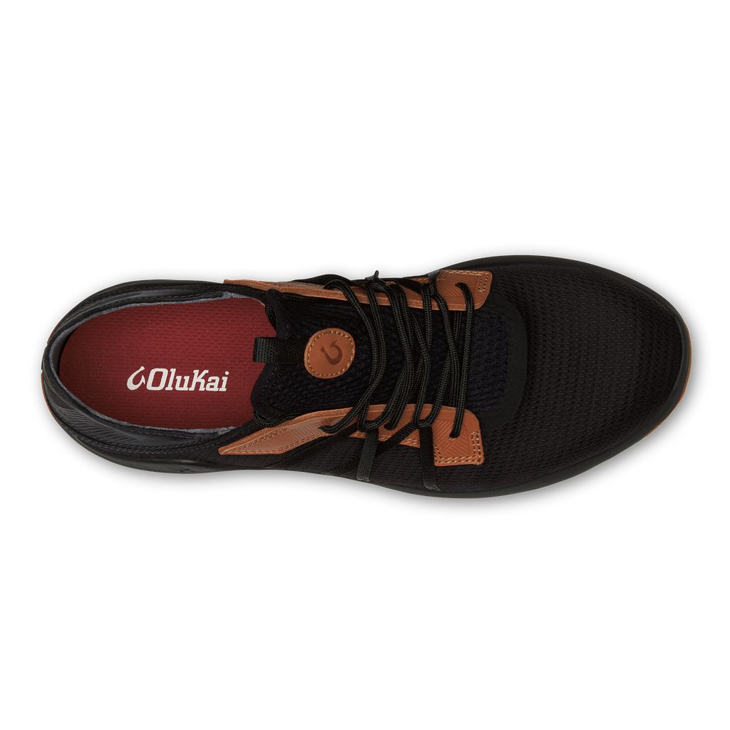 Men's Olukai Mio Lī Sneakers Orange | UXSJLHA-32