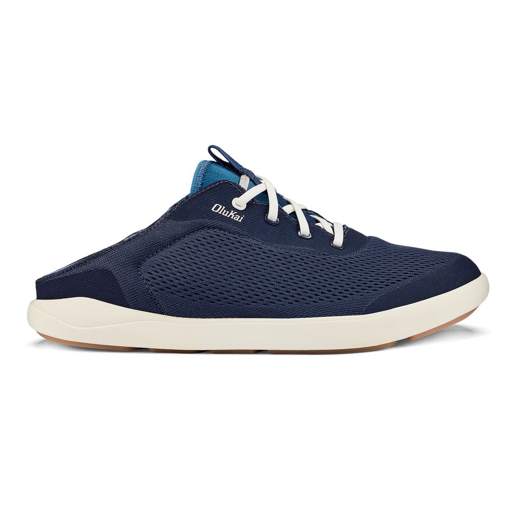 Men's Olukai Moku Pae Sneakers Blue | ERWFVPJ-70