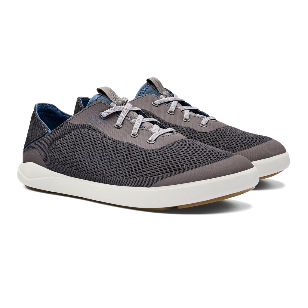 Men's Olukai Moku Pae Sneakers Blue | QEDFWGV-27