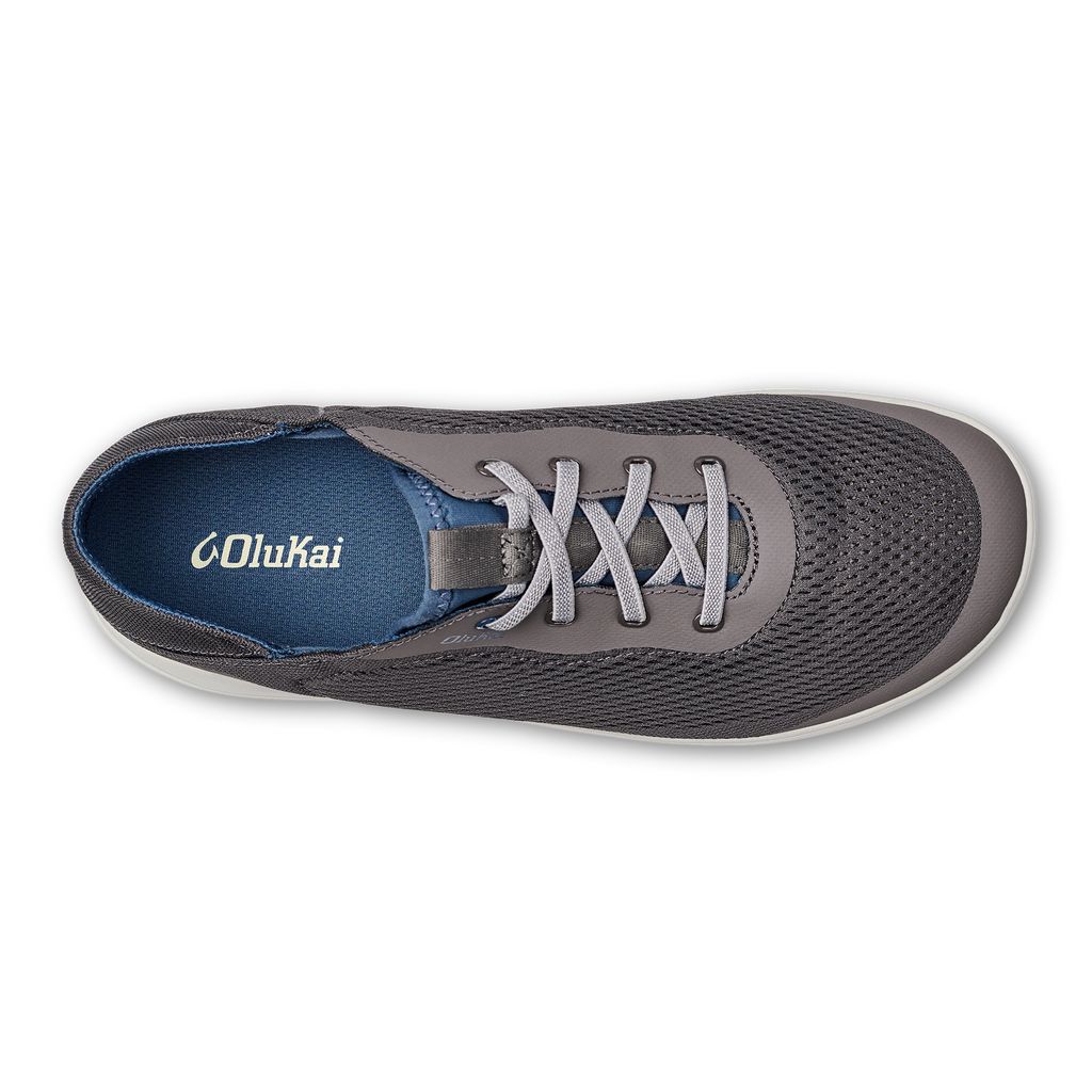 Men's Olukai Moku Pae Sneakers Blue | QEDFWGV-27