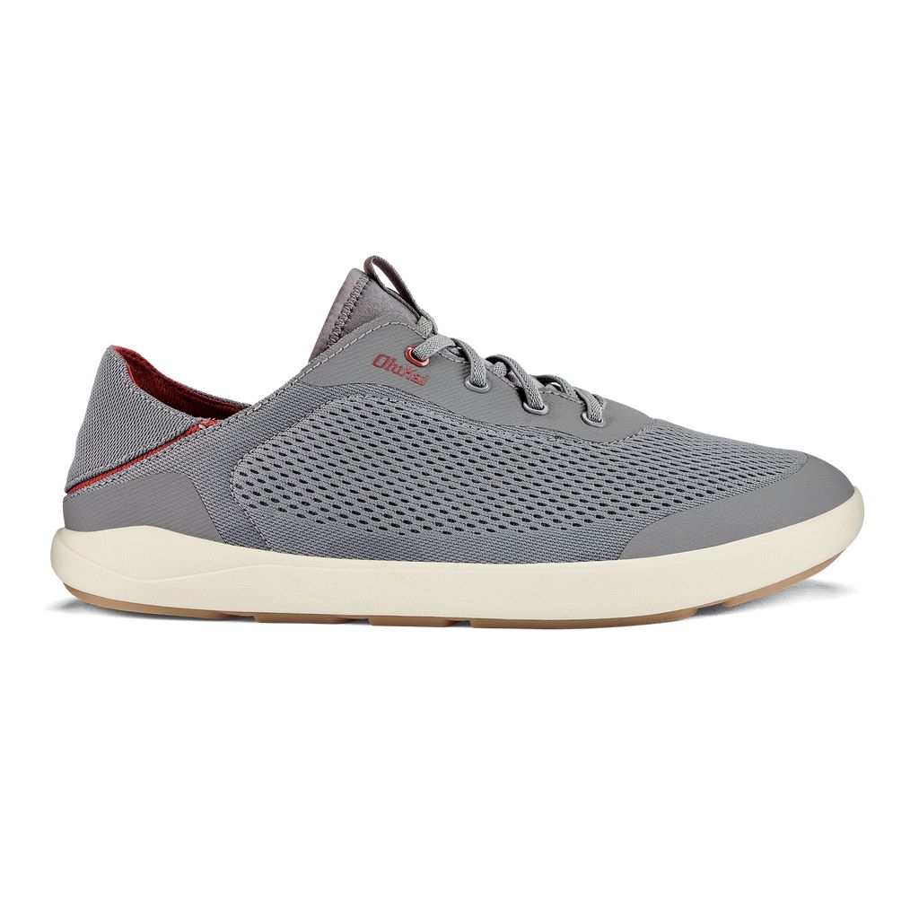 Men\'s Olukai Moku Pae Sneakers Grey | MCIGKLT-32