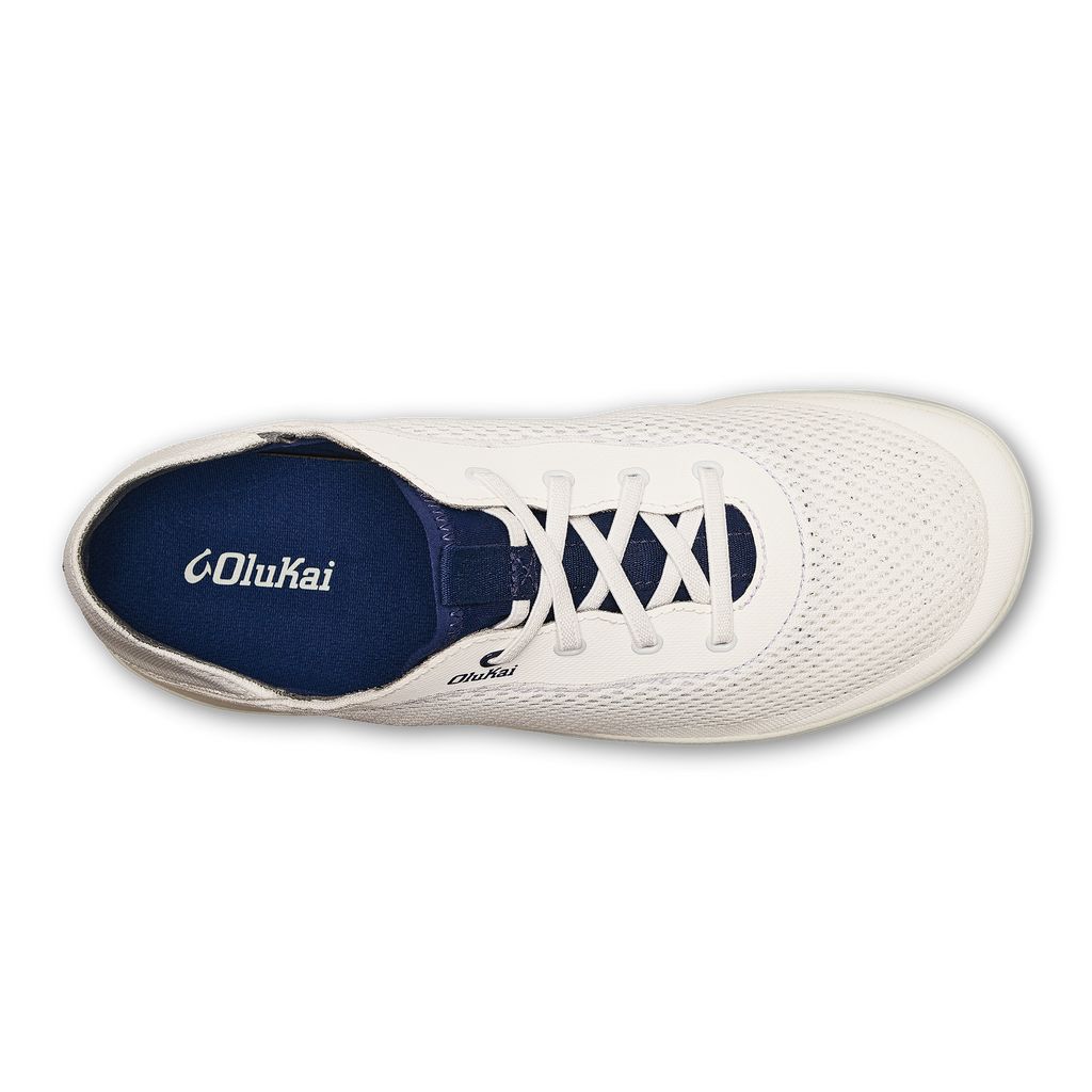 Men's Olukai Moku Pae Sneakers White | LEZGYTS-63