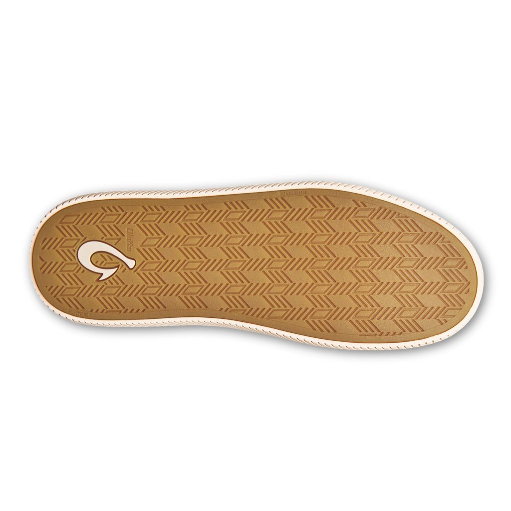 Men's Olukai Mua Slippers Dark Grey | SNVATBU-63