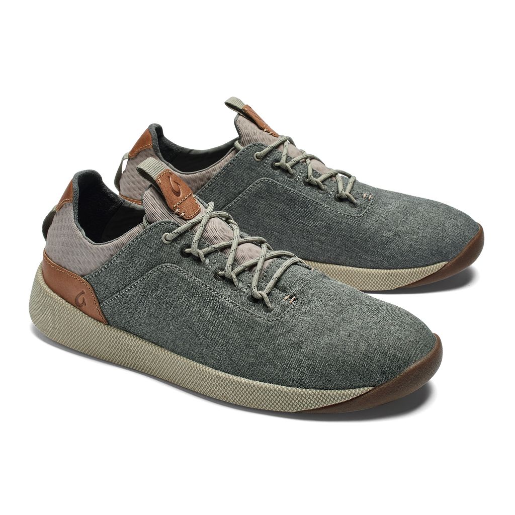 Men's Olukai Nanea Lī Sneakers daek g | RTCEYDU-24