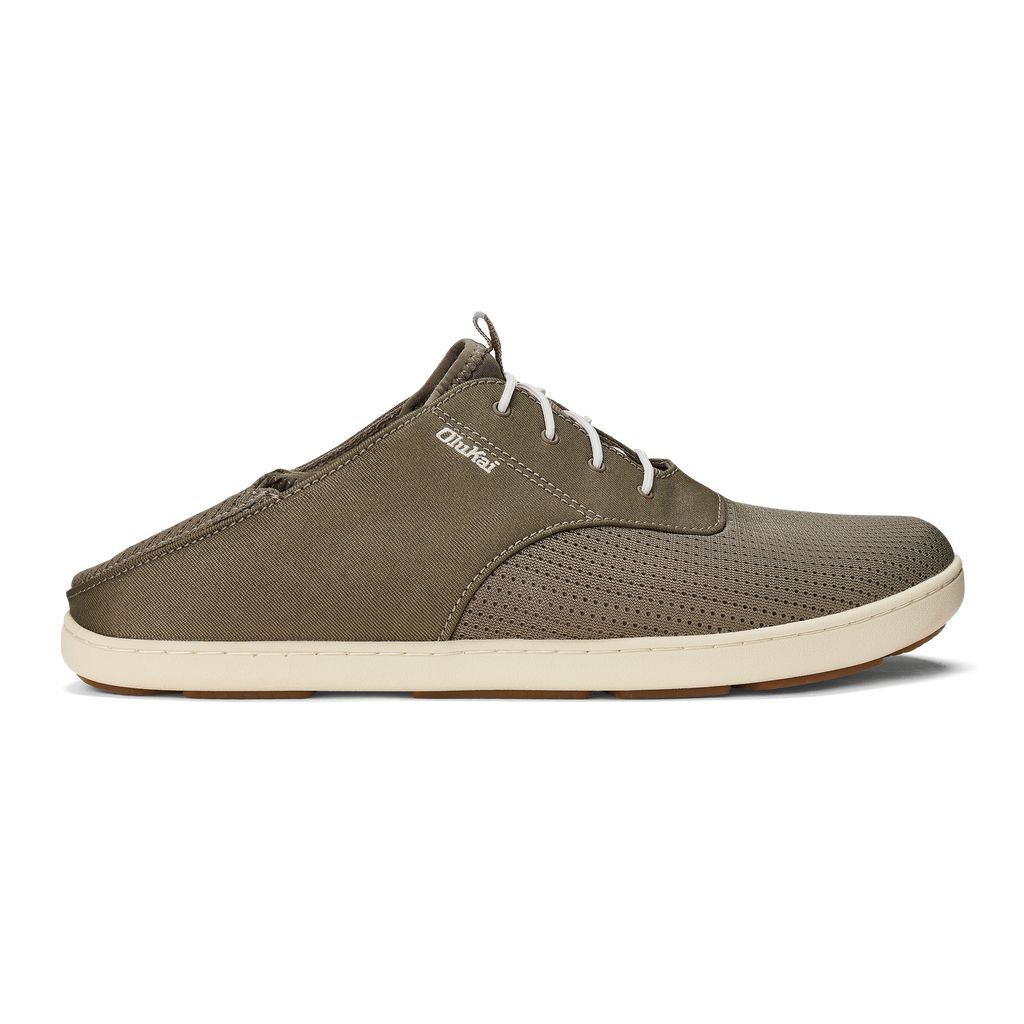 Men's Olukai Nohea Moku Sneakers Dark Grey | VLHJKZO-85