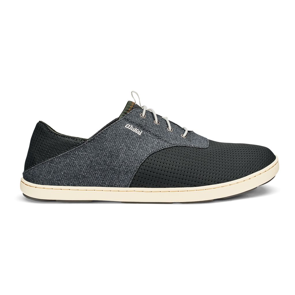 Men\'s Olukai Nohea Moku Sneakers Dark Grey | YTNFSVI-94