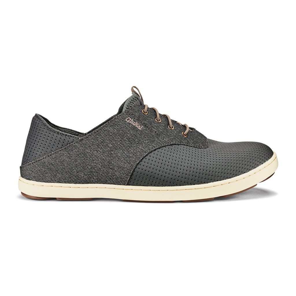 Men\'s Olukai Nohea Moku Sneakers Grey | LPFXAKB-41