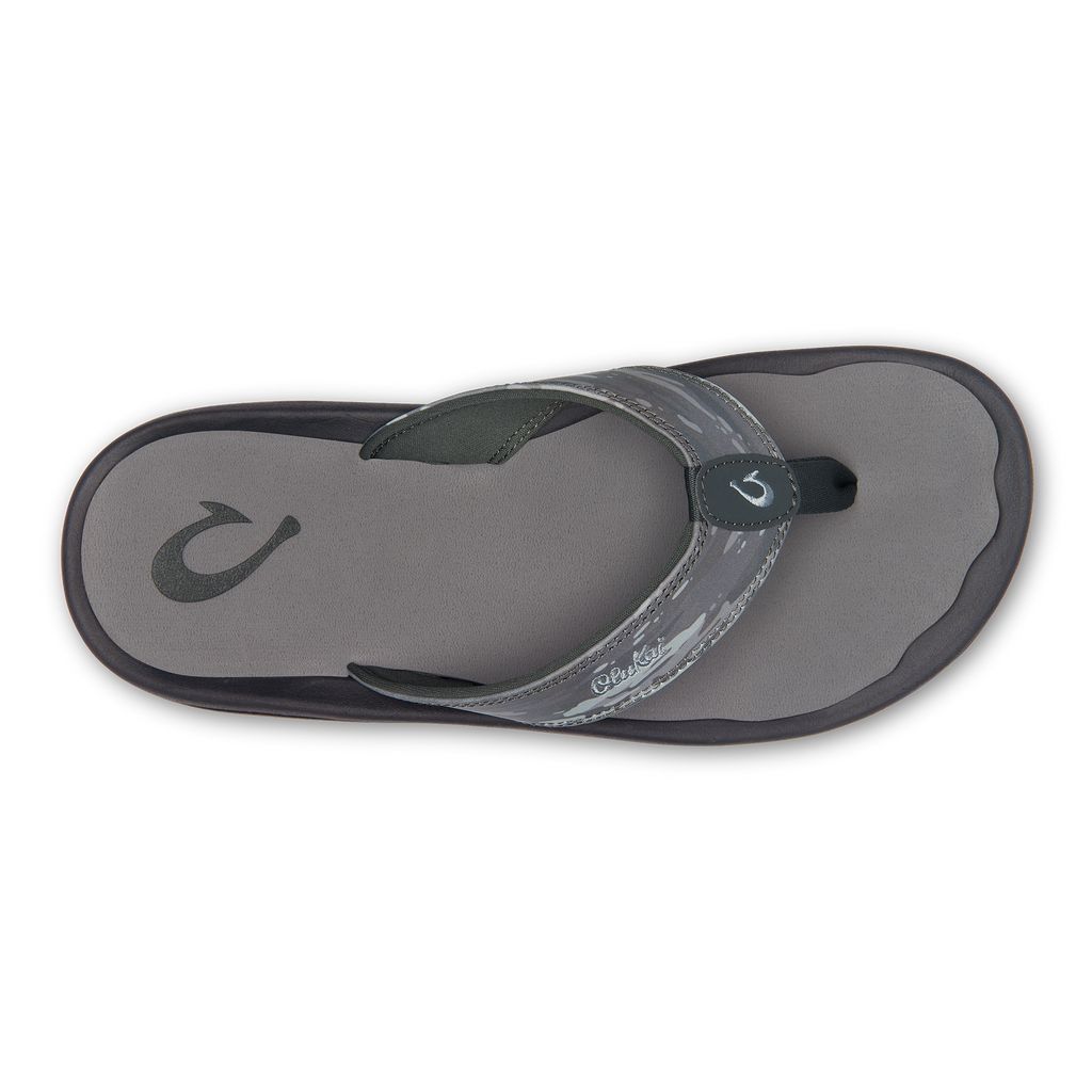 Men's Olukai Ohana Pa i Sandals Camo | RFIVMDS-74