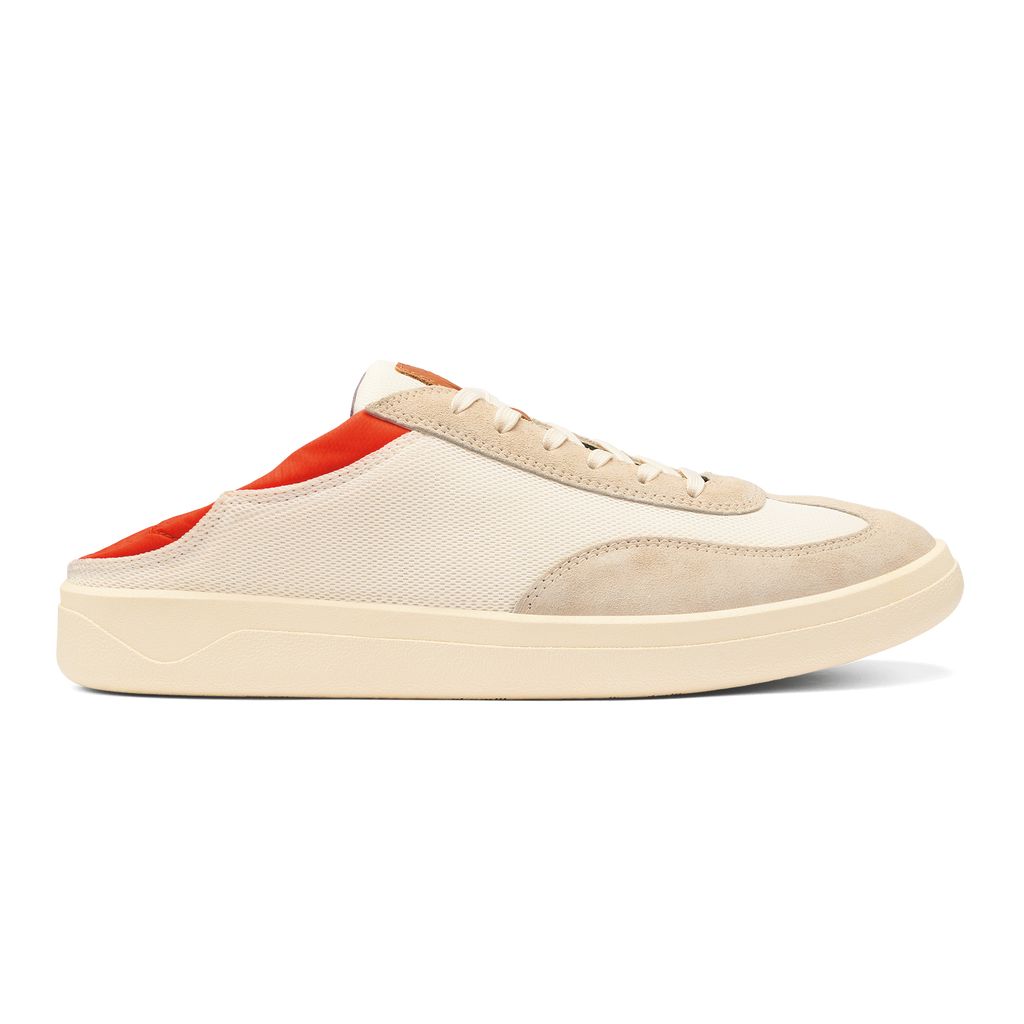 Men's Olukai Pūnini Sneakers White | LQRMJDT-78