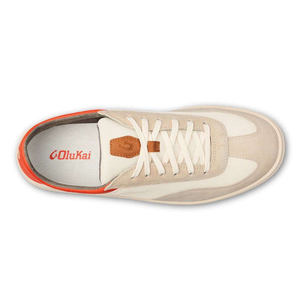 Men's Olukai Pūnini Sneakers White | LQRMJDT-78