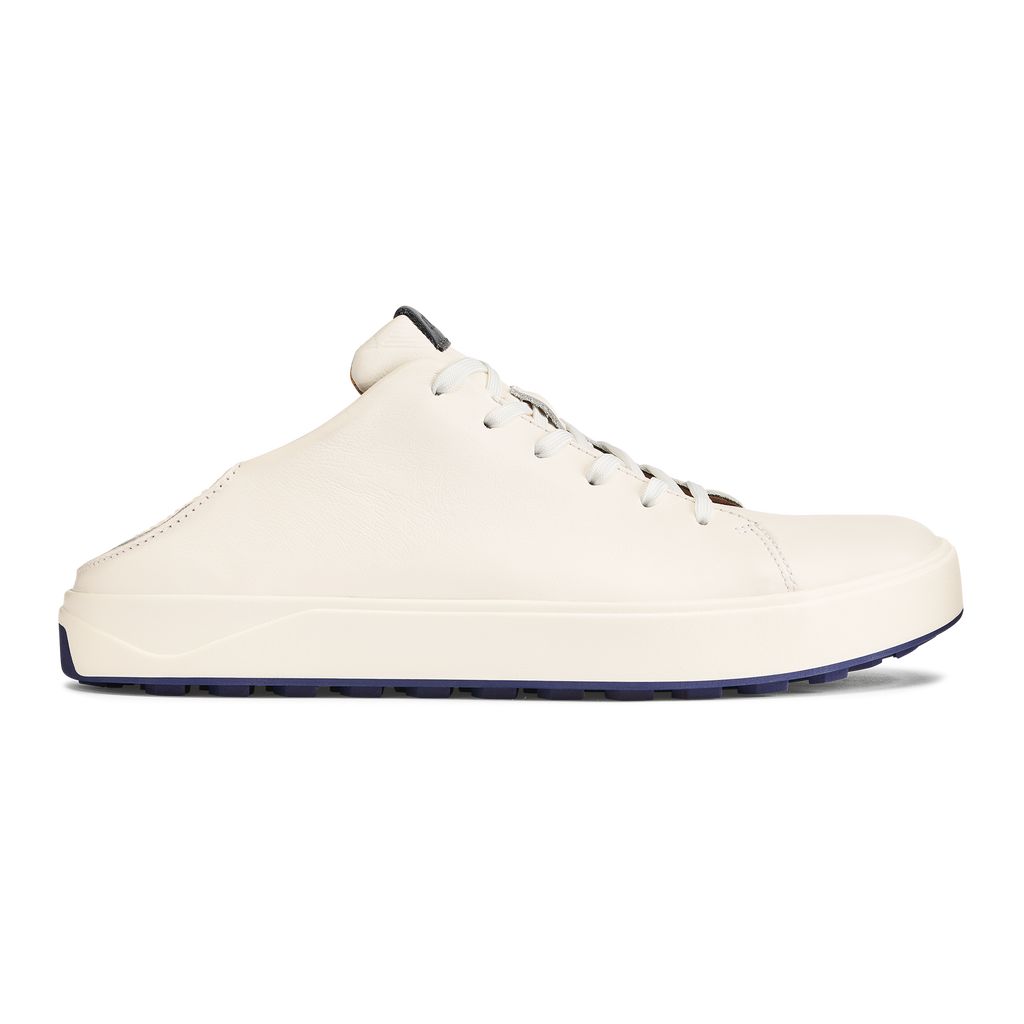 Men's Olukai Wai alae Golf Shoes White | XUMECSB-91