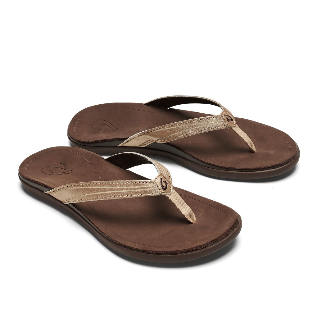 Women's Olukai Aukai Sandals Copper | ZAEMPIH-86