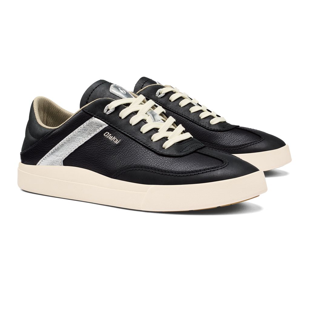 Women's Olukai Hā upu Sneakers Black | OGSZPUE-01