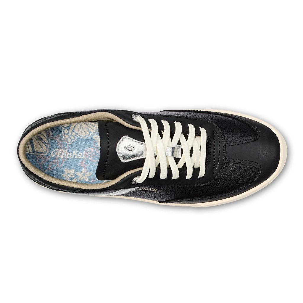 Women's Olukai Hā upu Sneakers Black | OGSZPUE-01