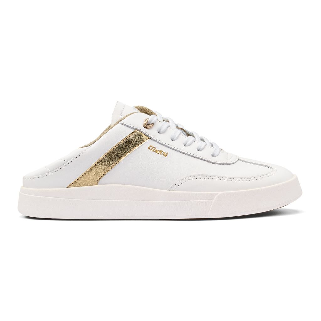 Women's Olukai Hā upu Sneakers White | RMPUGYX-07